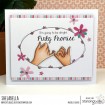 PINKY PROMISE SENTIMENT SET (includes 9 rubber stamps)